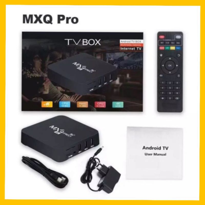 TV BOX MXQ Pro 5G 4K android 11 Tv box Android (RAM 2/16,4/64,8/128)(KHUSUS LUAR BATAM)