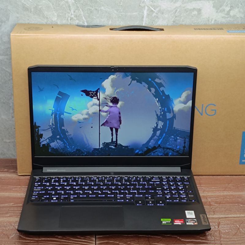Laptop Lenovo Ideapad GAMING 3 15ACH6 AMD Ryzen 5-5500H RAM 16GB SSD 512GB RTX 2050