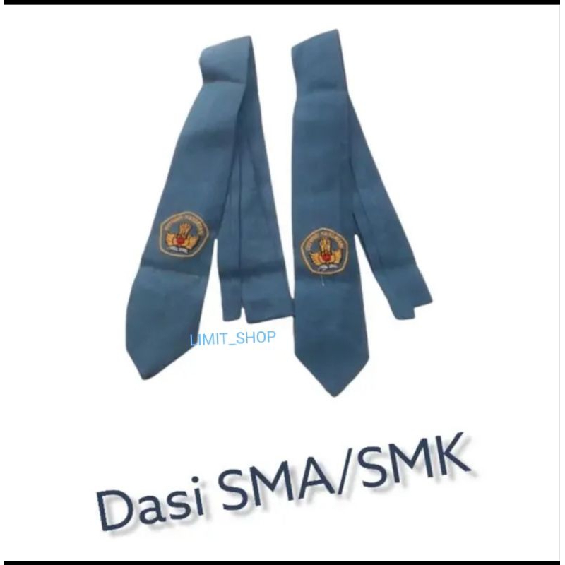PERLENGKAPAN SEKOLAH DASI ABU ABU SMA/SMK