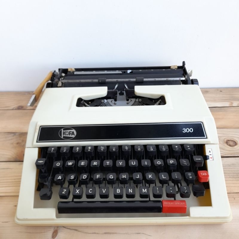 mesin ketik kofa mesin tik jadul vintage antik