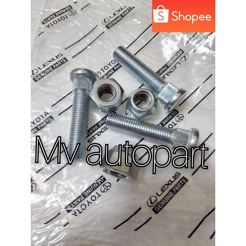Baut roda mur Toyota Fortuner Original