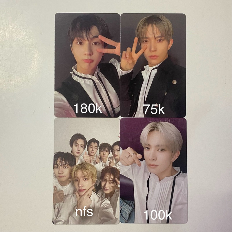 ENHYPEN DARKBLOOD NAVER LINE JUNGWON HEESEUNG