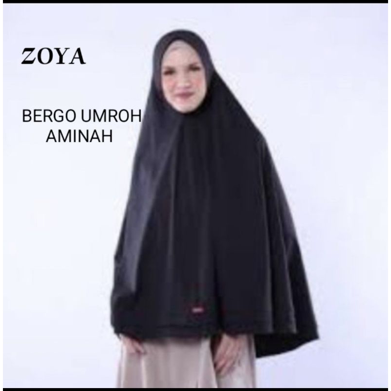 bergo umroh amina zoya