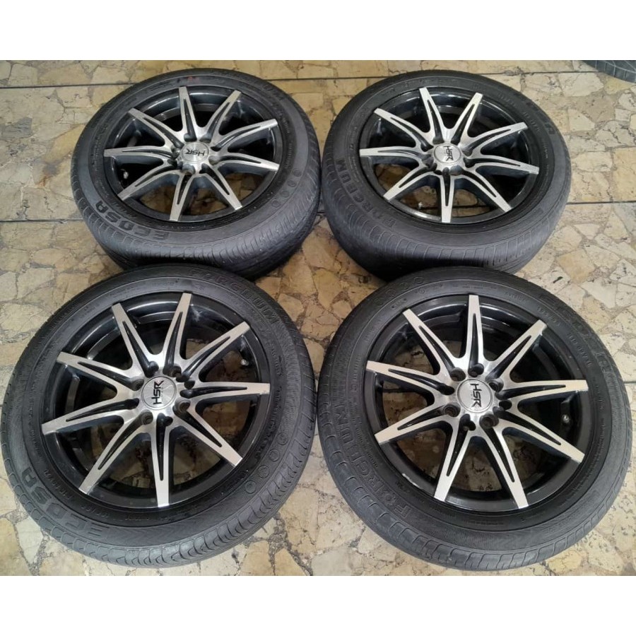 VELG MOBIL SECOND RACING HSR KCCX RING 15 PCD 8X100/114,3 PLUS BAN 195/55 R15