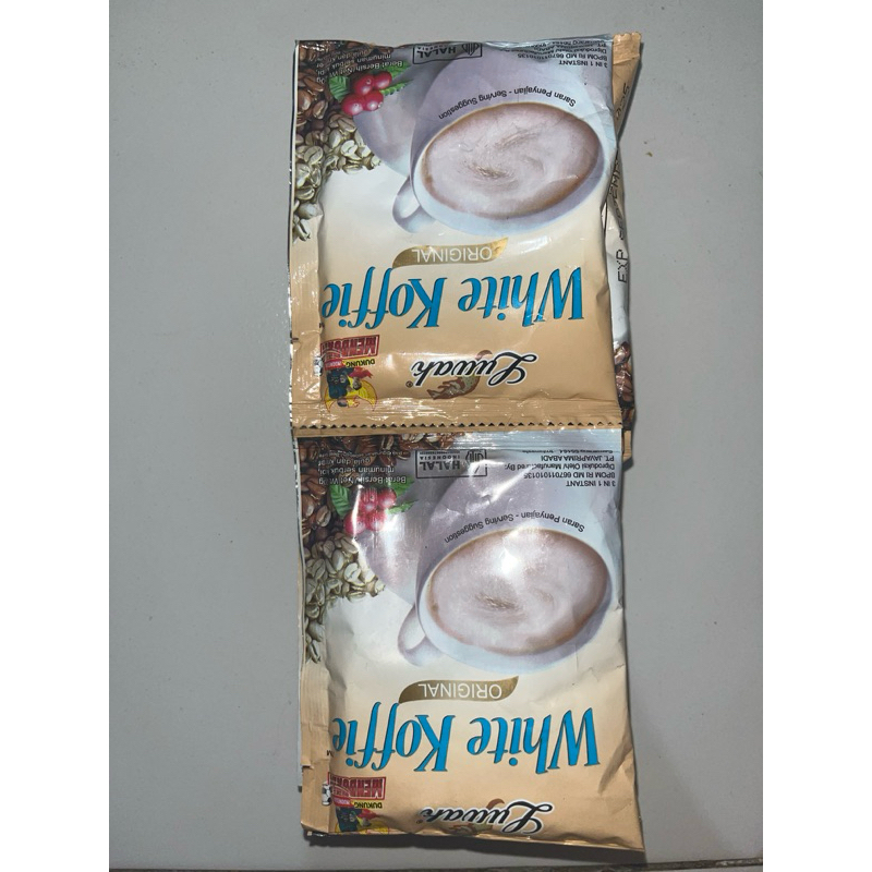 

Luwak White Coffe & Luwak kopi & Gula / Renteng