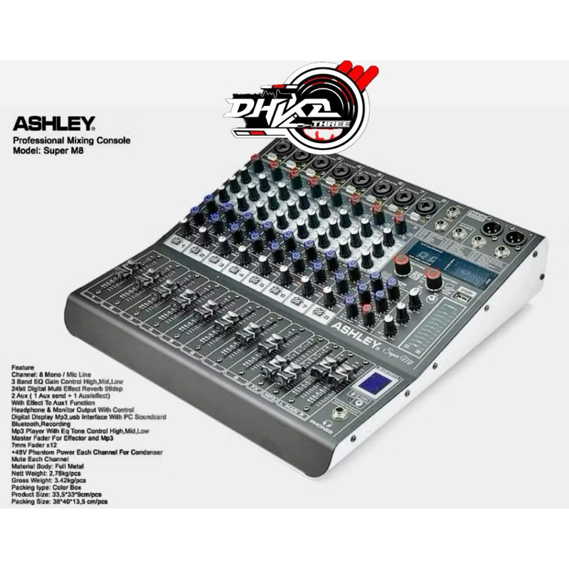 MIXER ASHLEY SUPER M8 ORIGINAL / Mixer Ashley Super M8 Original / mixer ashley superm8 / MIXER ASHLE