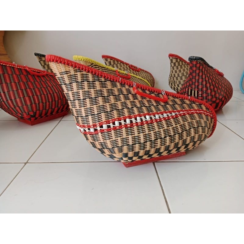KISO AYAM MOTIF CATUR MEWAH KEPEK AYAM BAHAN FIBER ANYAMAN SANGAT RAPIH DAN BERKUALITAS KISO AYAM JU