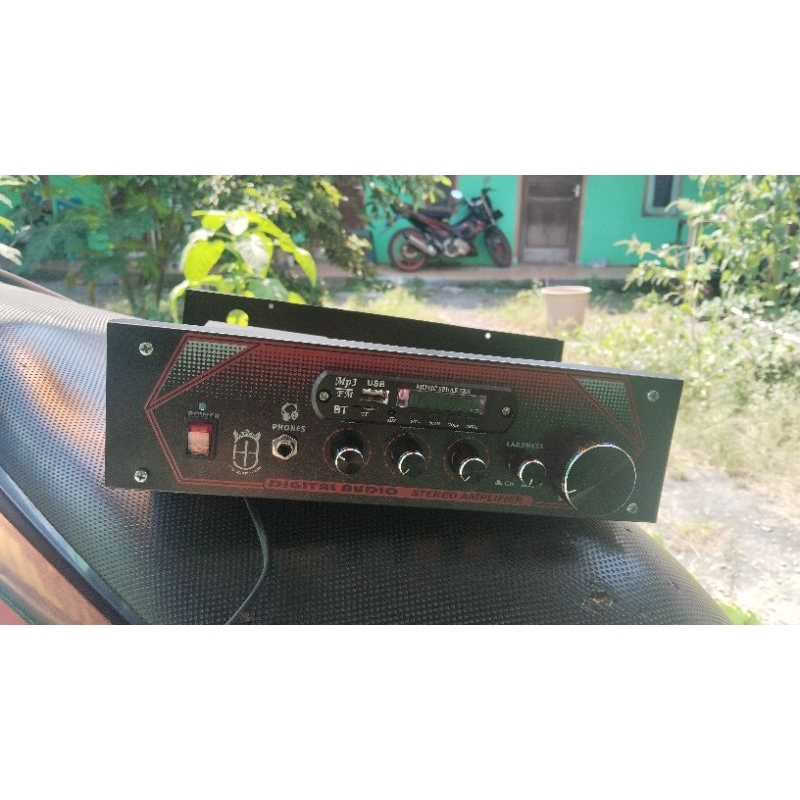 power amplifier stereo 150watt bluetoth karaoke