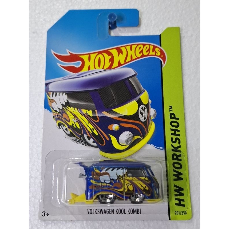 Hot Wheels Volkswagen Kool Kombi Ungu Kuning