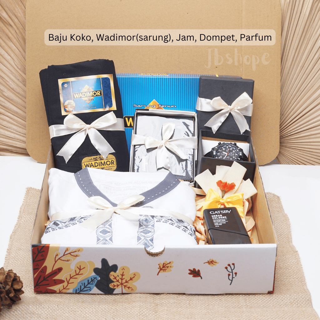 Terbaru Hampers Kado Alat Sholat Muslim Pria Lengkap Dengan Gift Box