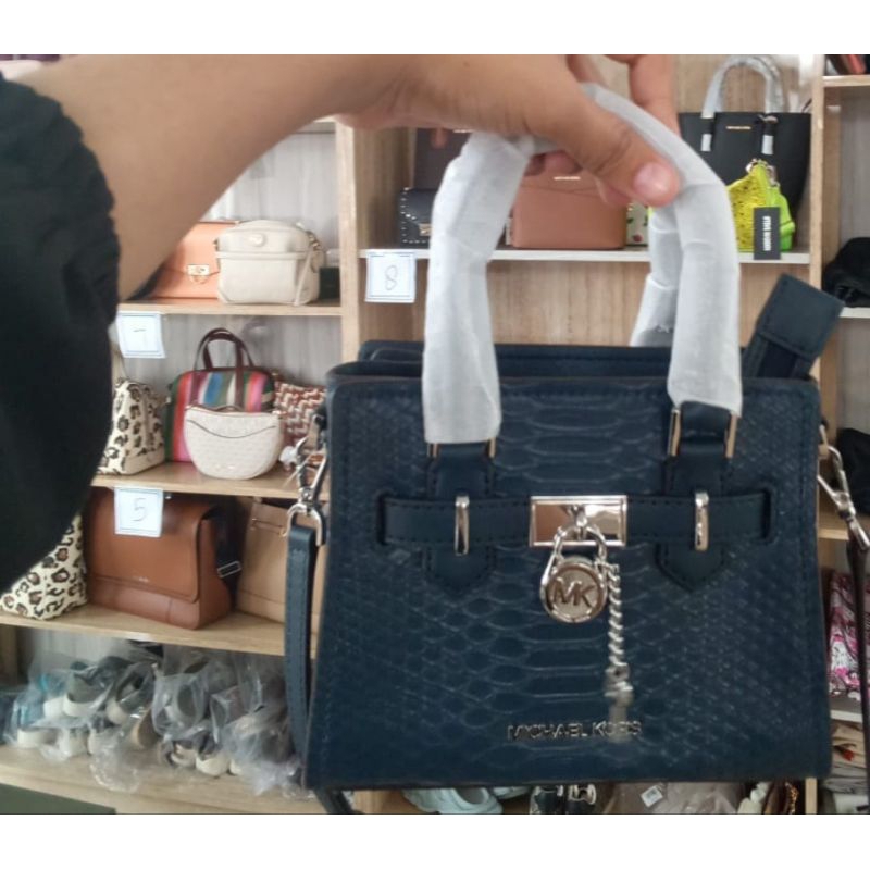 Tas original MK Hamilton Xs satchel xbody leather