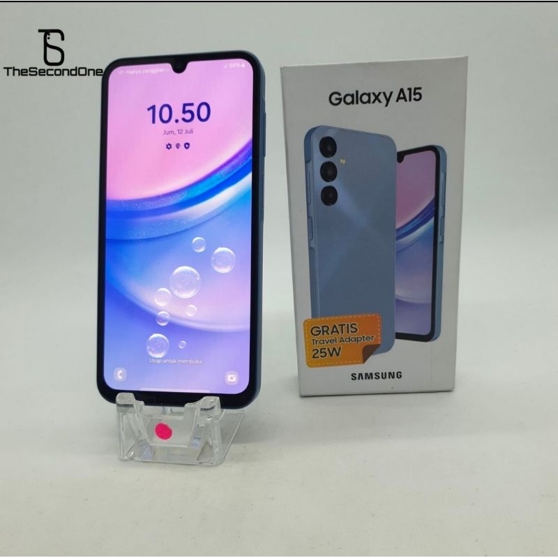 SAMSUNG GALAXY A15, 8GB/128GB, BEKAS/SECOND|FREE EARPHONE