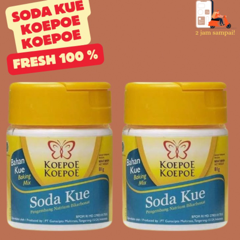 

Soda Kue Koepoe Koepoe 81gr Bahan kue Baking KIRIM INSTAN BANDUNG