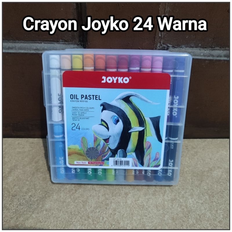 

1 Set Crayon Joyko 24 Warna ( OP 24CR )