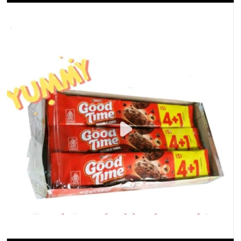 

Good Time Double Cookies 26.5 Gram 1 Pack isi 12 Pcs