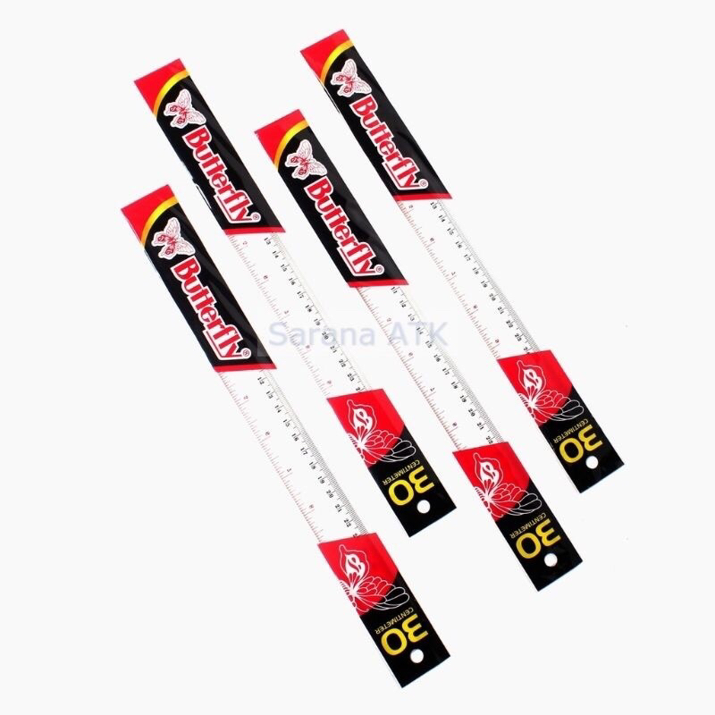 

PENGGARIS Butterfly plastik || Ukuran 20cm / 30cm