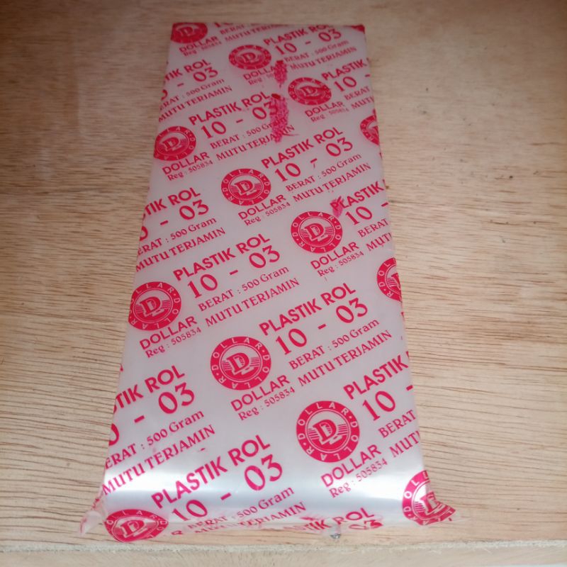 Plastik Rol 10 - 03 Dollar