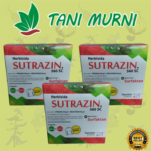 Herbisida Jagung Sutrazin 560 SC 500ML + 200 ML