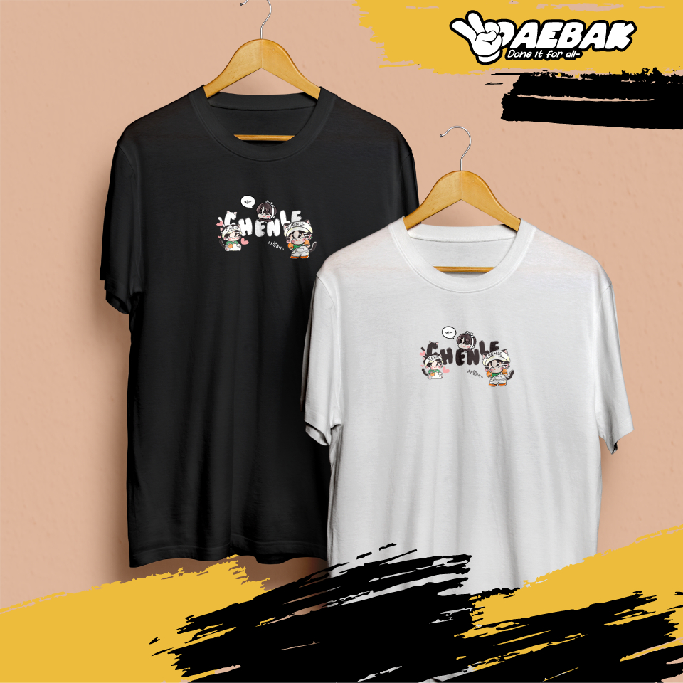 [DAEBAK] T-shirt, Kaos [REGULAR FIT] Chenle NCT Dream Cute Chibi