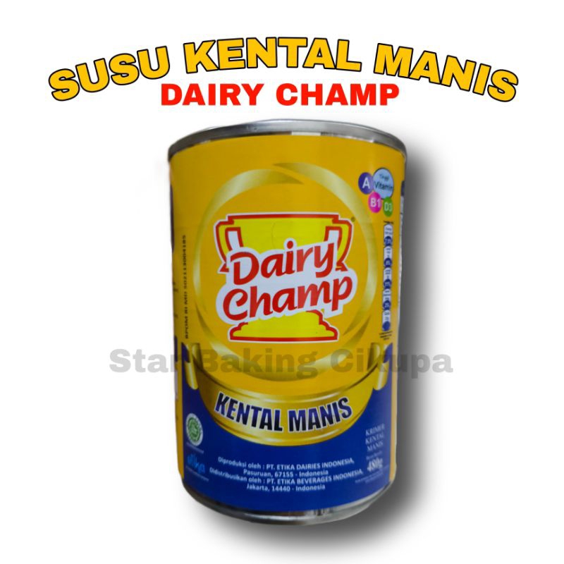 

SUSU DIARY CHAMP KENTAL MANIS 480gr