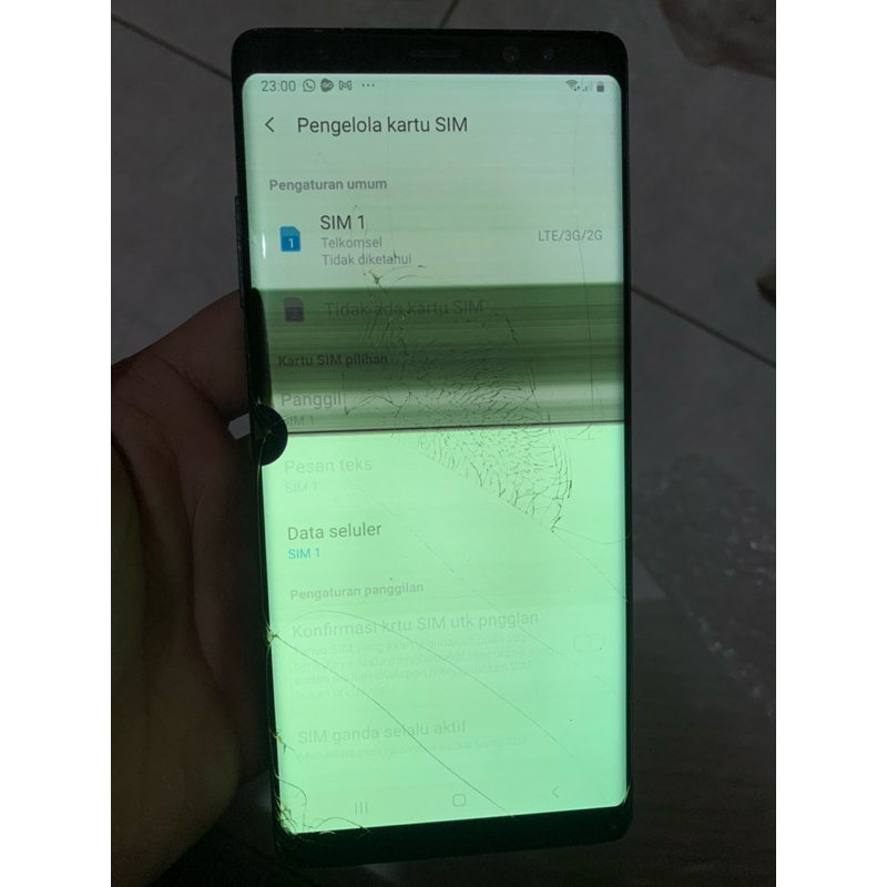 samsung galaxy note 8 minus LCD
