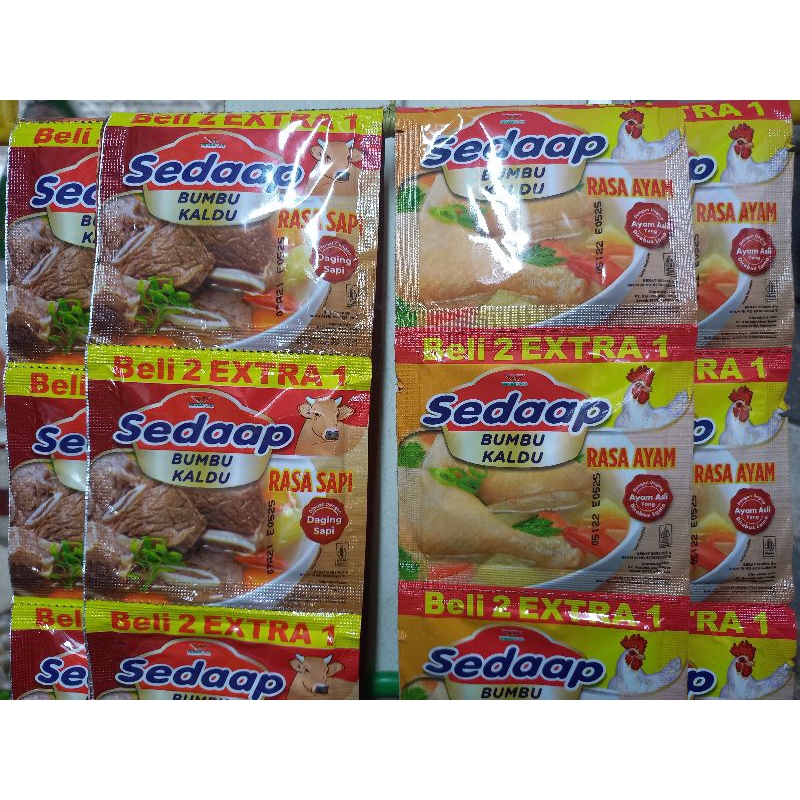 

SEDAAP BUMBU KALDU AYAM & SAPI 1 RENTENG