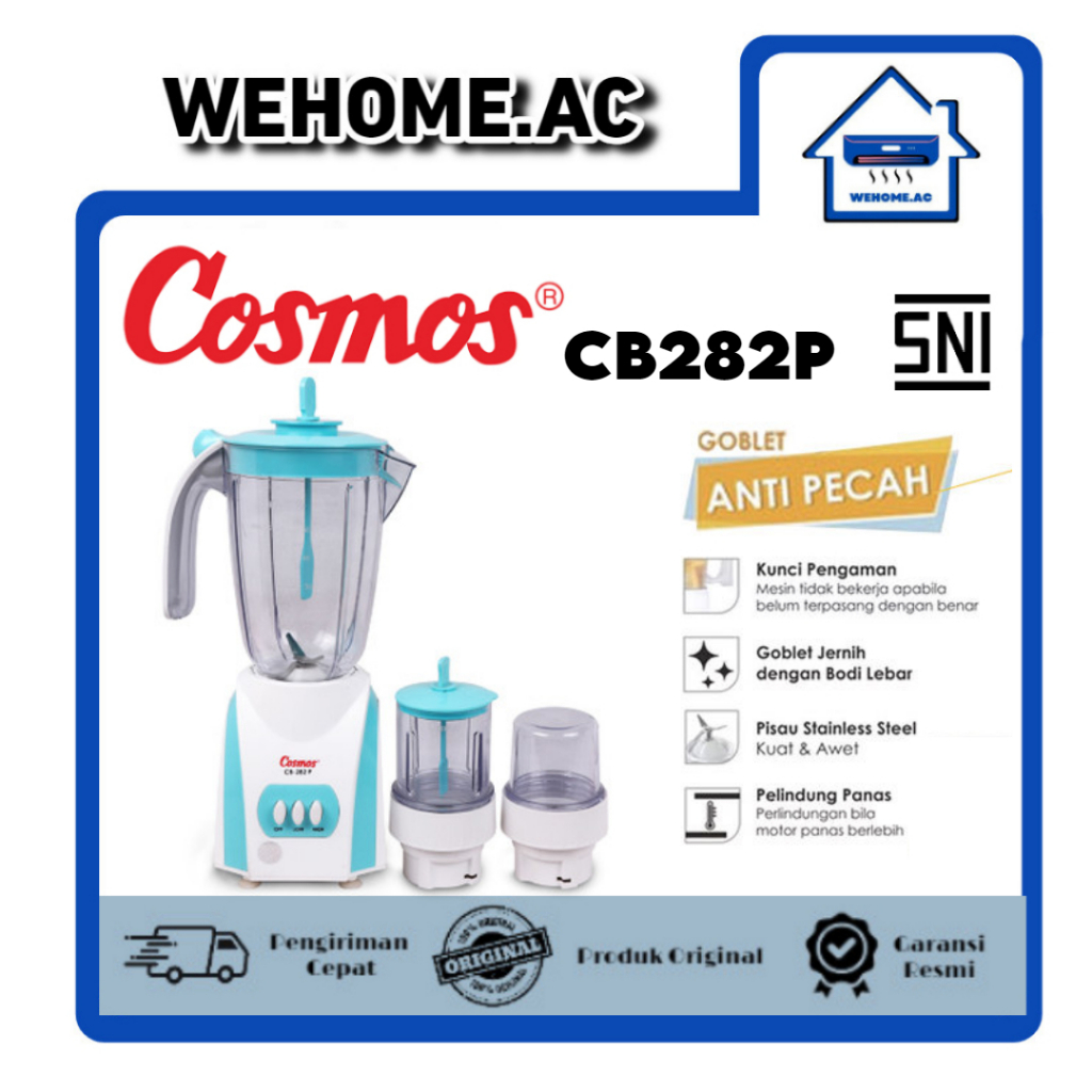 Blender Cosmos CB282P Blender Cosmos Gelas Plastik Blender Cosmos 2 Liter