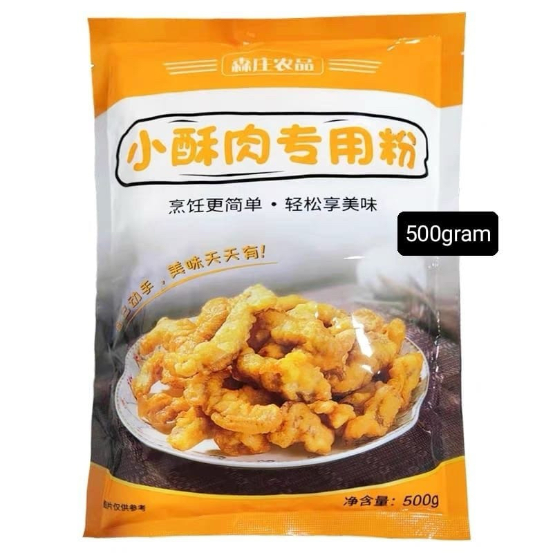 

Tepung Goreng Crispy 500gram HALAL !! Fried Crispy Powder Tepung Goreng Serbaguna