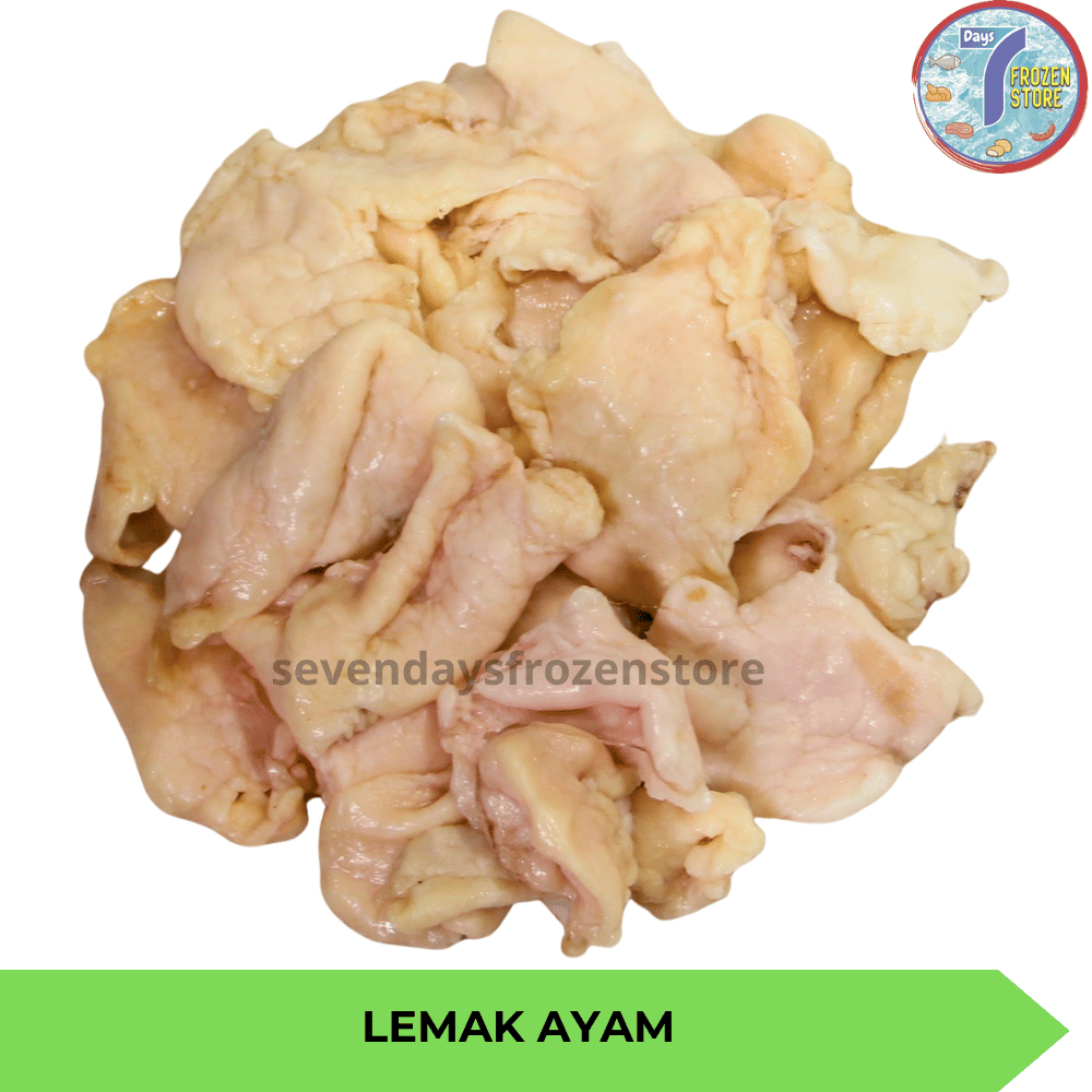 

Lemak Ayam Broiler Premium Beku Frozen 500 Gr