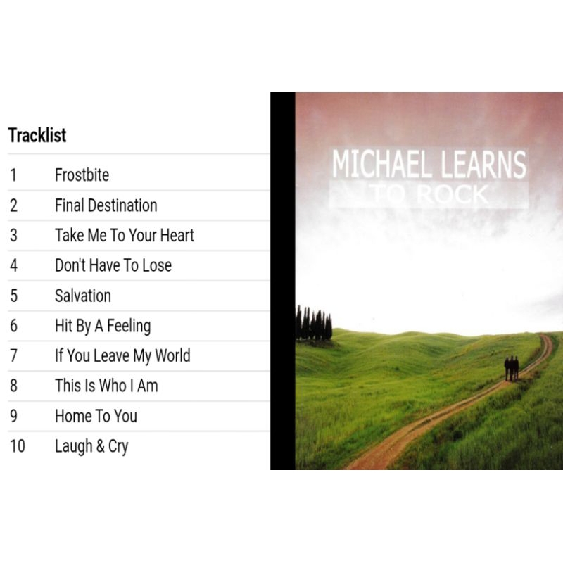 michael learns to rock cd album michael learns to rock 2004