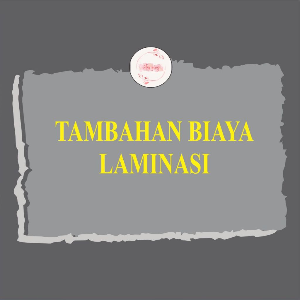 

Tambahan Laminasi Panas / Hot Lamination A3+