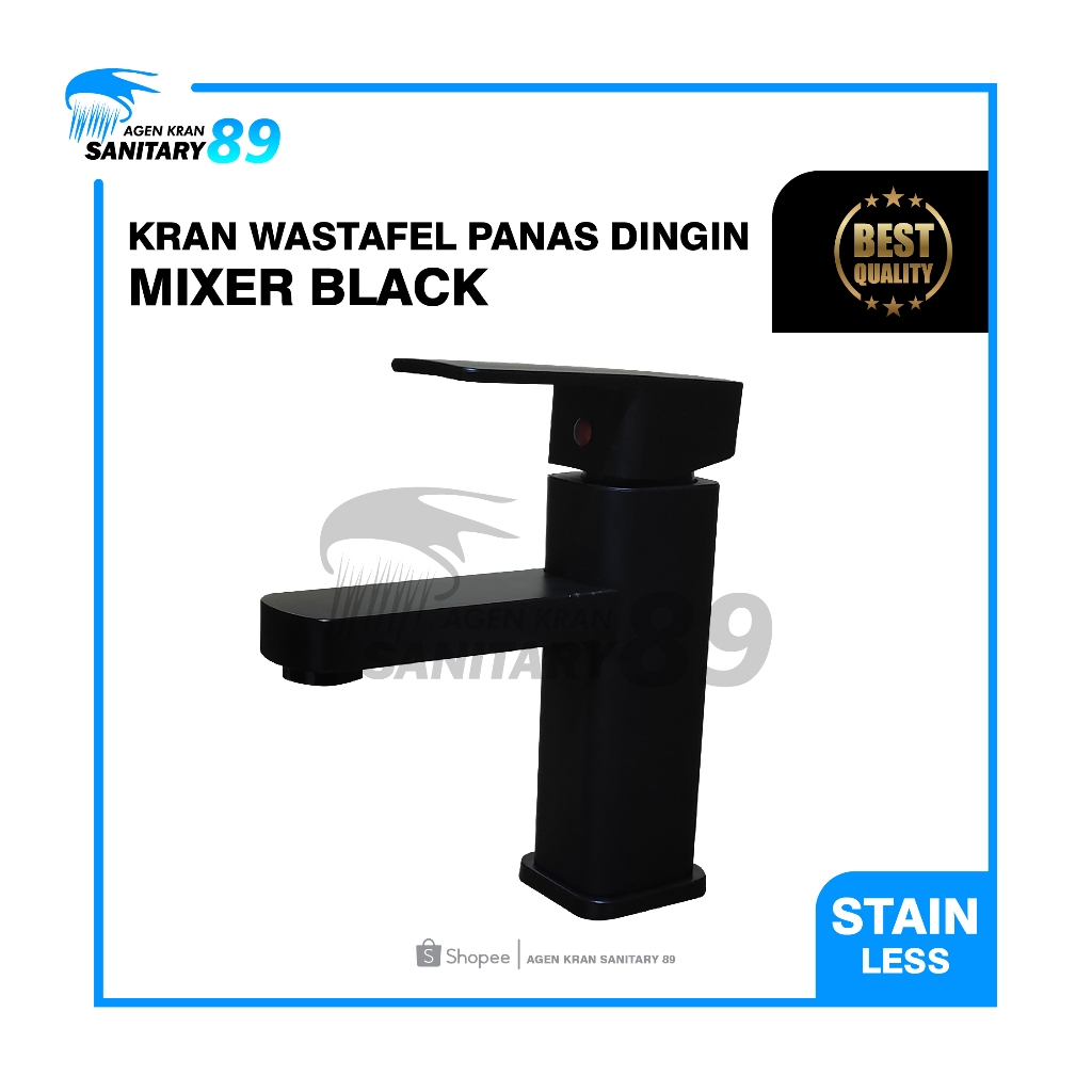 KRAN WASTAFEL PANAS DINGIN/KRAN WASTAFEL PANAS DINGIN HITAM/KRAN WASTAFEL BLACK MINIMALIS/KRAN HITAM