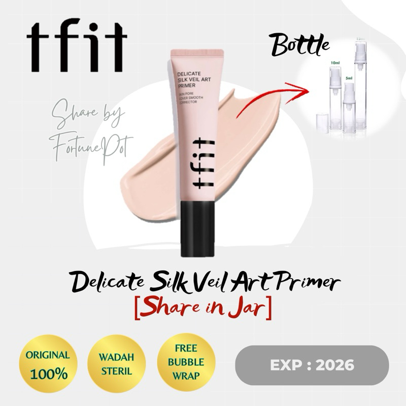 [Share In Jar] TFIT Delicate Silk Veil Art Primer - Korean Primer