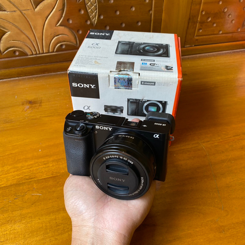 Kamera Sony A6000 Like New Sc Rendah Mulus Murah
