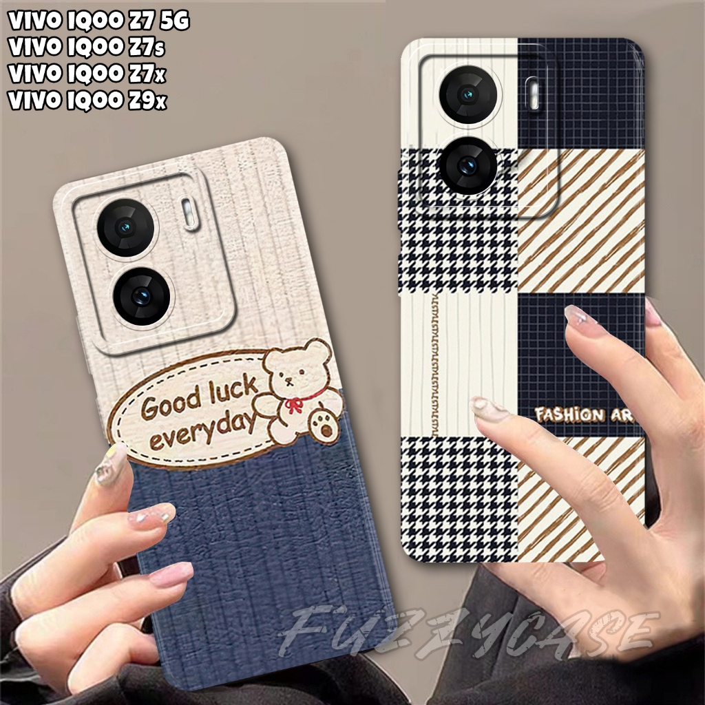 Case Hp Vivo IQOO Z7 5G / Z7x / Z7s / Z9x Softcase Pro Camera Terbaru CN01 - Casing Hp - Fuzzycase