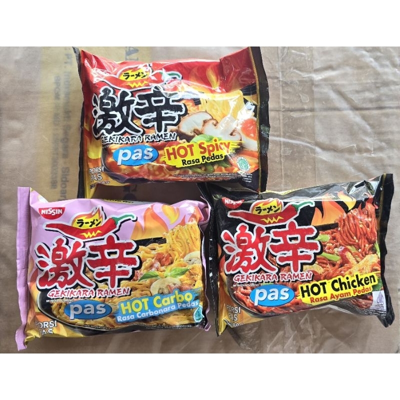 

Mie Ramen gekikara nissin 60g