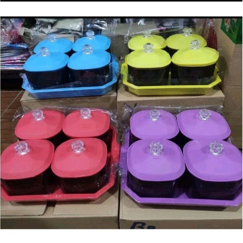 [US]TOPLES SET ISI 4 + NAMPAN SKS / TOPLES LEBARAN