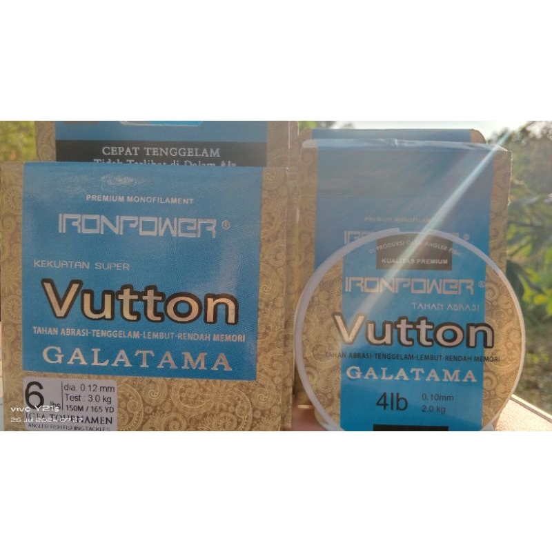 Senar Pancing Ironpower vutton , senar super kuat Galatama