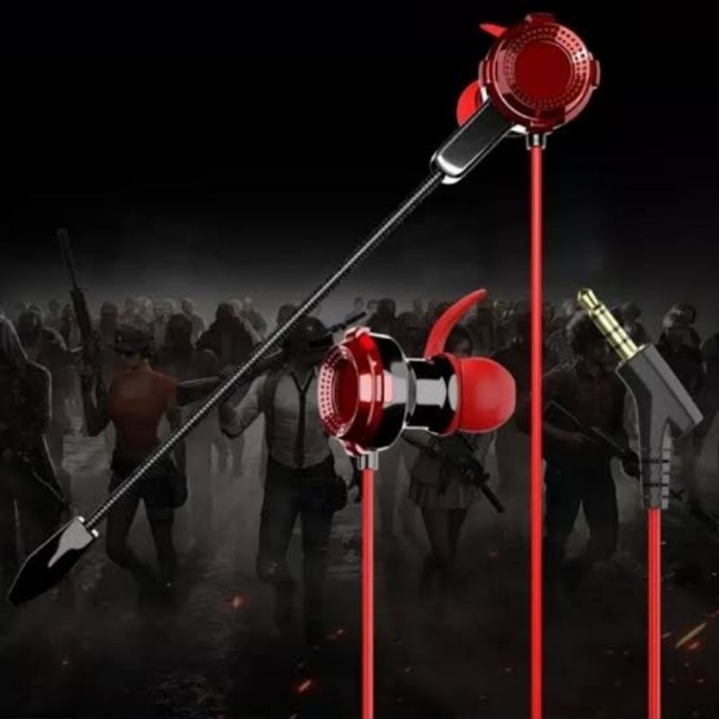 Earphone Gaming - XG120 -  Headset Mobile Gaming Mic