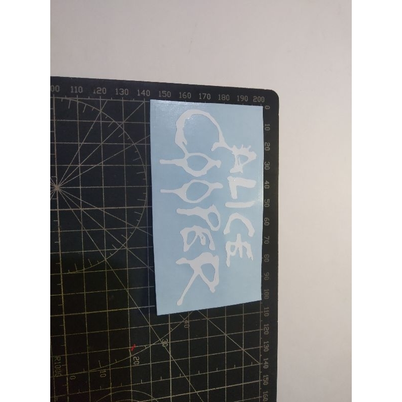 

cutting stiker Alice cooper