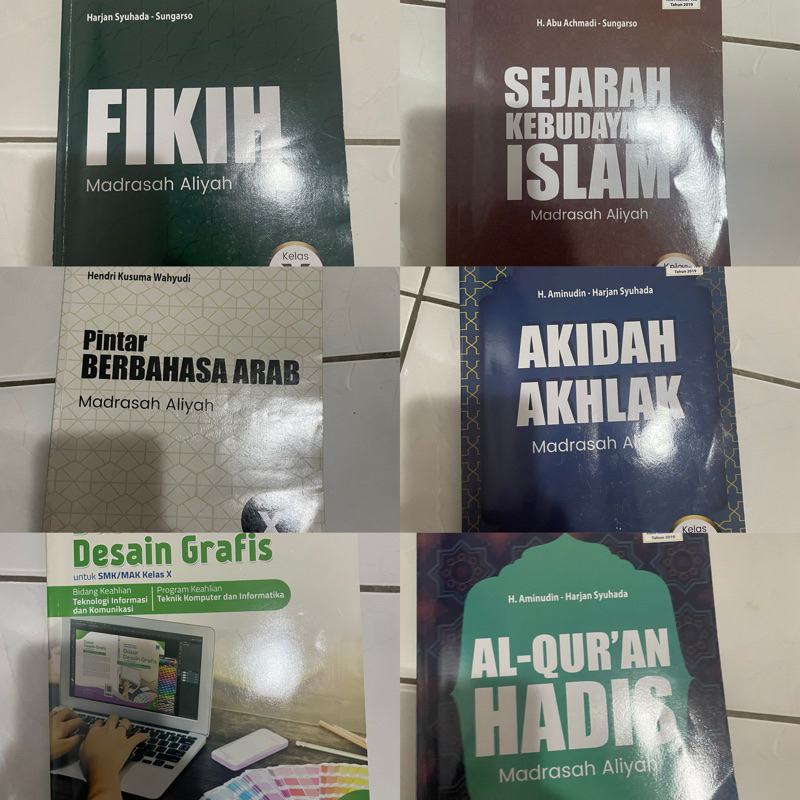 

[Bekas] Buku Paket Pelajaran Kelas 10 Madrasah Aliyah Bumi Aksara