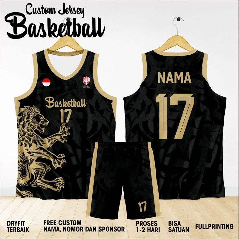 Jersey Basket Custom Full printing