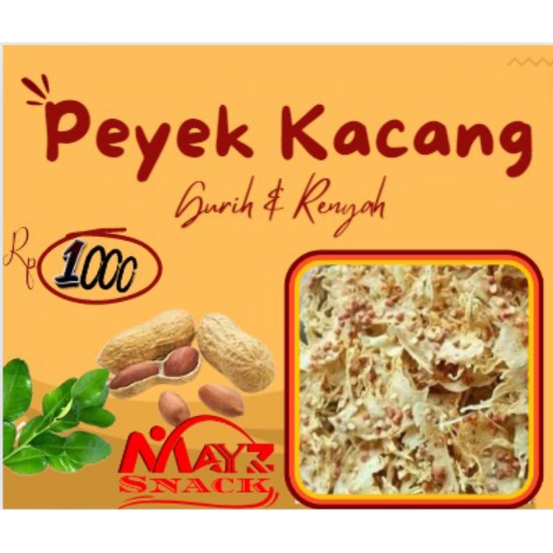 

Peyek Kacang Tanah termurah