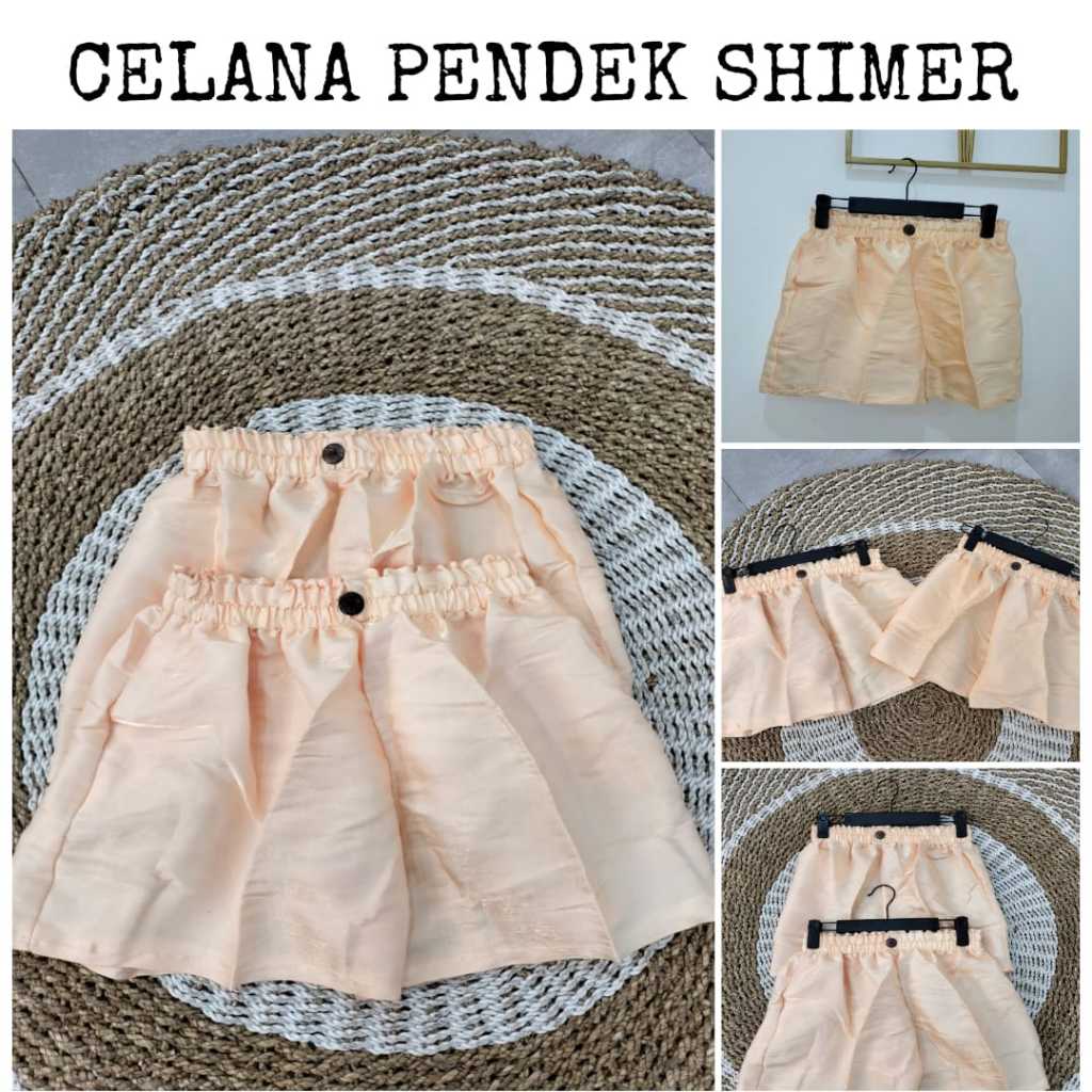 Dtree .  Shortpants celana pendek wanita shimer / celana pendek wanita santai