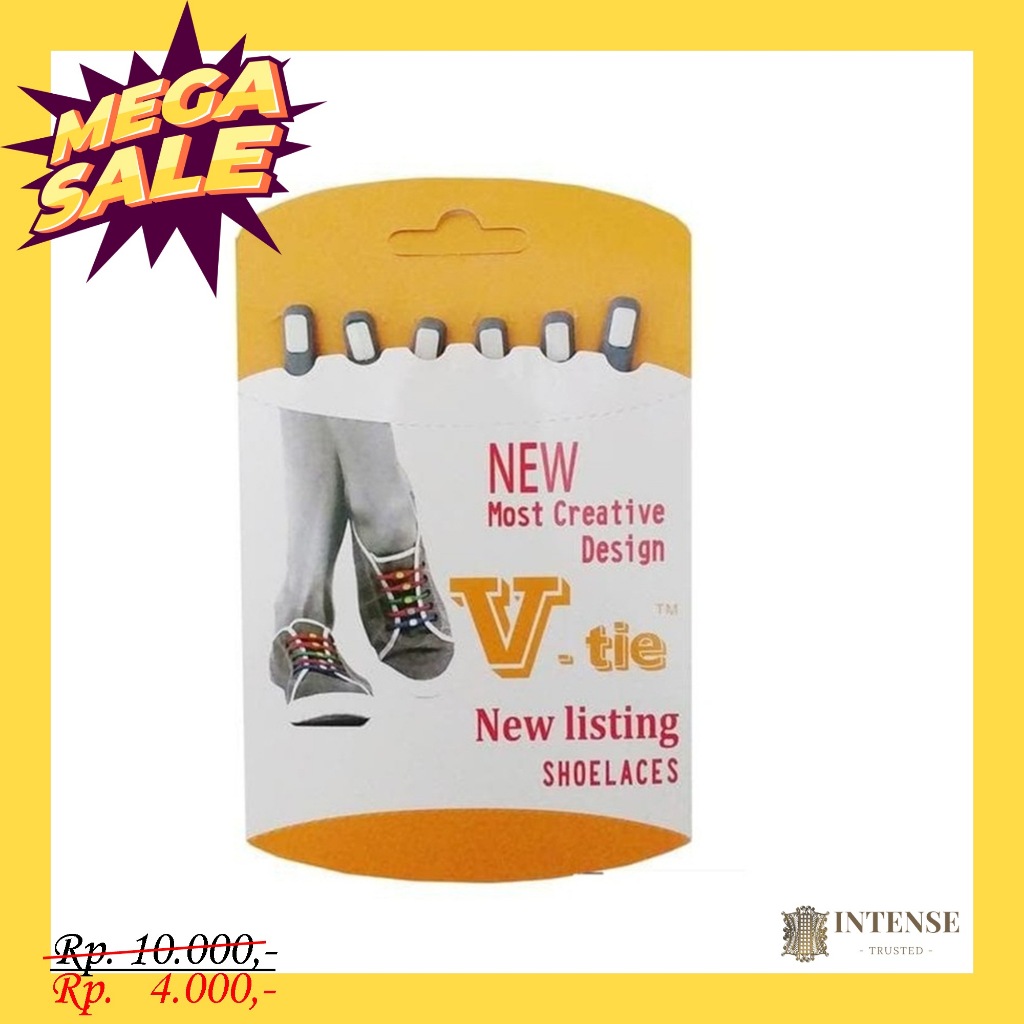 TALI SEPATU KARET ISI 6 / SHOELACES (099021127)