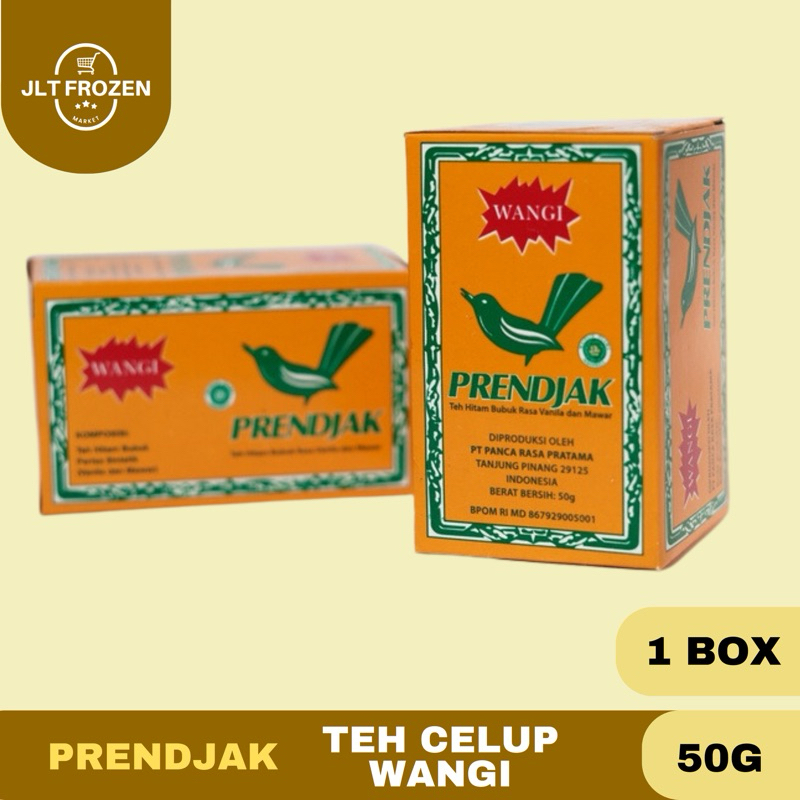 

Prendjak Teh Wangi Super / Teh Bubuk Prenjak Tea / Seduh Kemasan 50g - 1 BOX