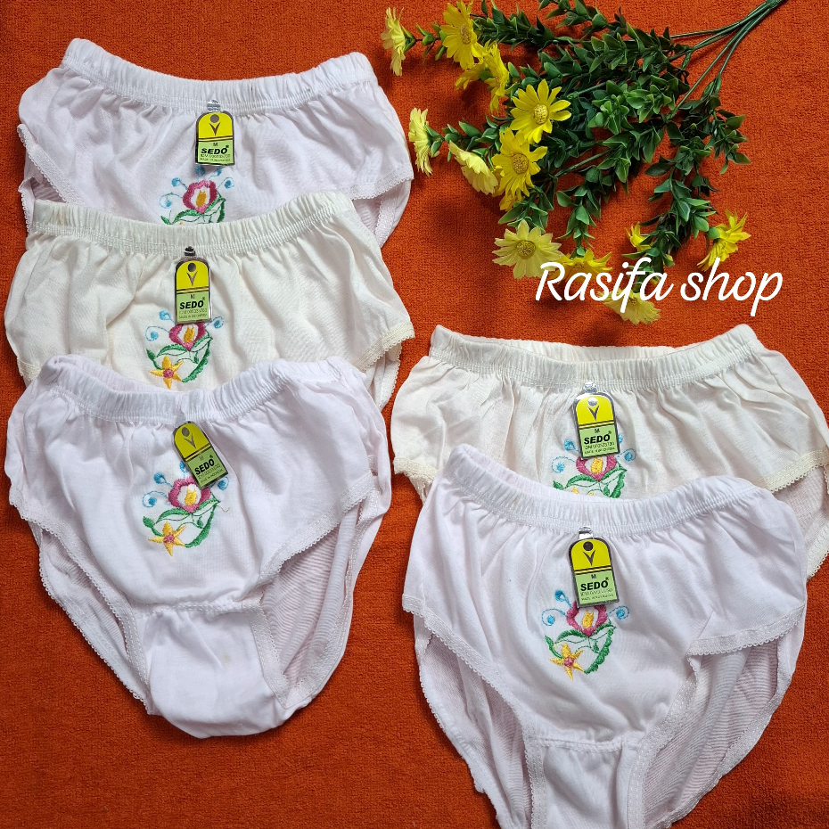 3 Pcs Celana Dalam SEDO Wanita CD Dewasa Cd Anak Remaja Cd Dalaman Sedo Cd perempuan