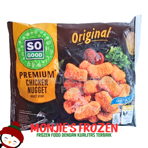 

So Good Chicken Nugget Premium 400gr - Naget Ayam