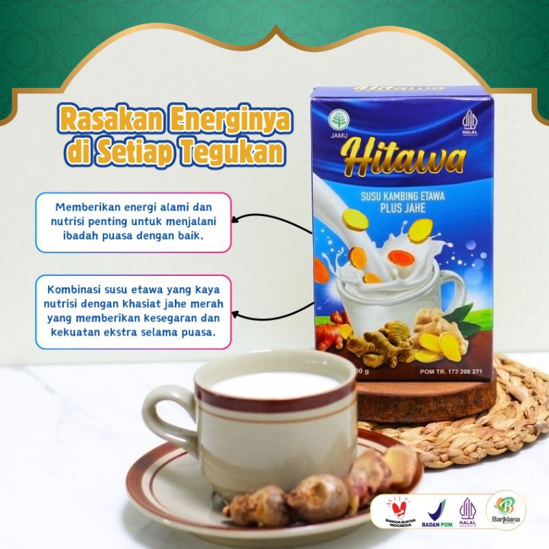 

Susu kambing etawa plus Jahe