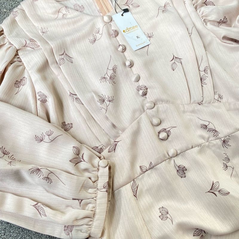 Preloved Daphne Dress size XL by edmee warna blush pink